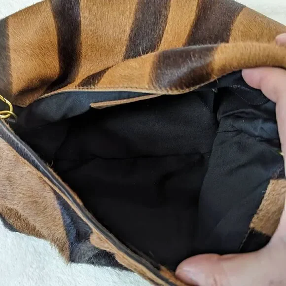 Justified Hunt Evil Eye Natural Hair on Hide Purse - Picture 5 of 12